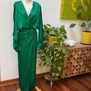 Zara Green Maxi Dress